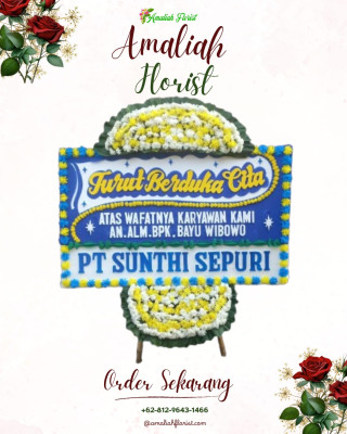 Papan Bunga Duka di Durian Payung