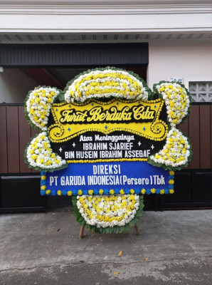 Papan Bunga Duka di Durian Payung