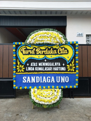 Papan Bunga Duka di Durian Payung